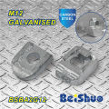 M12 Fixador Parafuso de fixação Galvanizado Malleable Ferked Beam Clamp Ba1g12